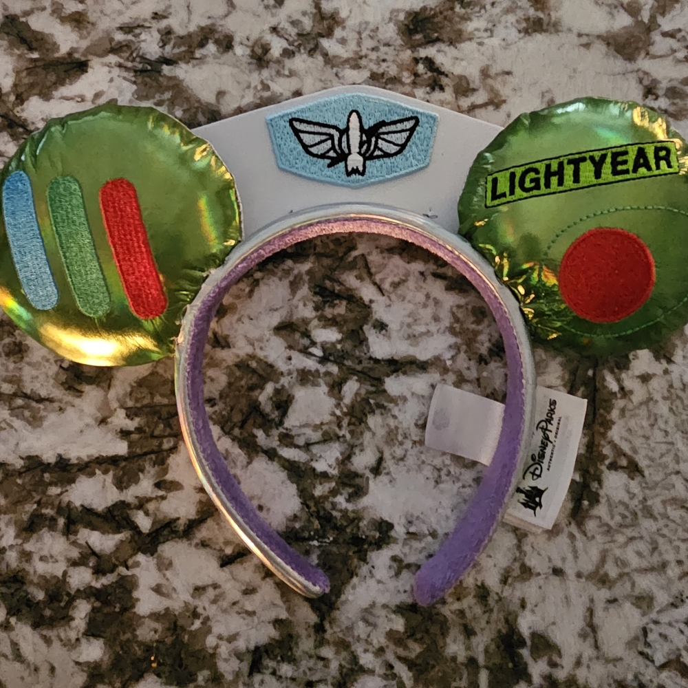 Disney Buzz Lightyear Headband - Green and Purple